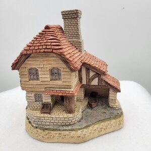 Vintage David Winter Cottages British Traditions March THE BOAT HOUSE